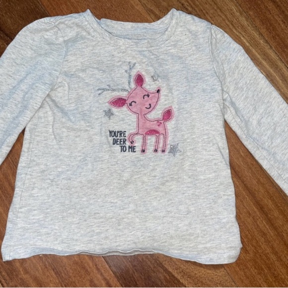 Christmas lot, girls long sleeve shirts 4T - Picture 2 of 6